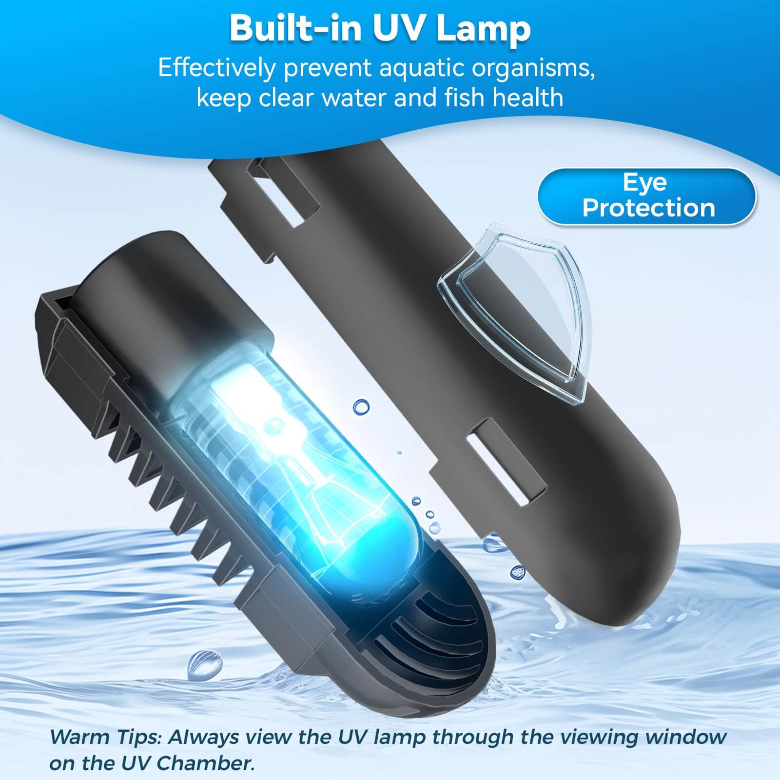 P2300 40W 660GPH AC Pond Filter Fountain