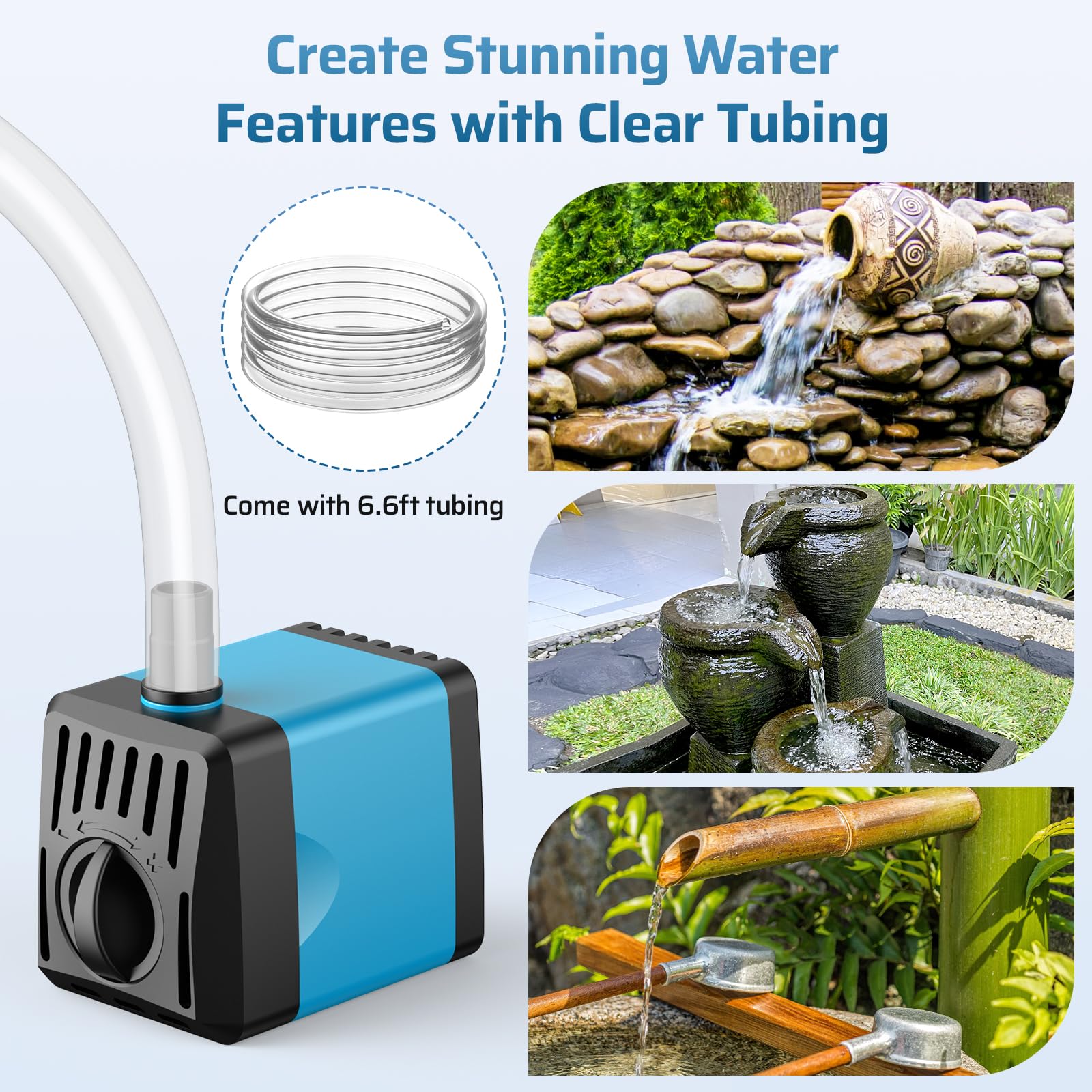 10W 120GPH Solar Water Fountain Pump