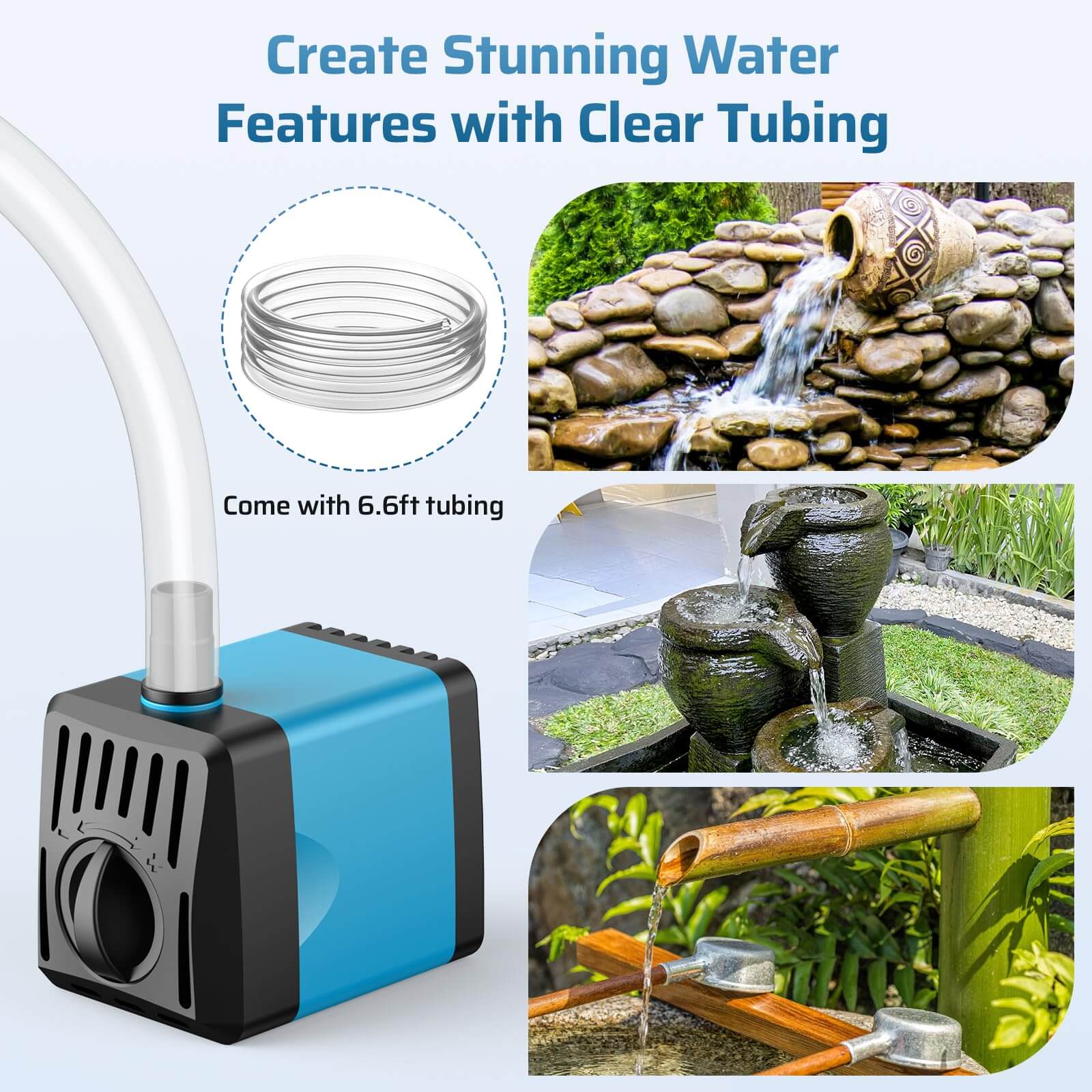 120 gph fountain pump,solar powered water pump for small fountain,120 gph water pump