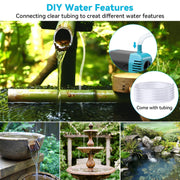 50W 360GPH Solar Water Fountain Pump