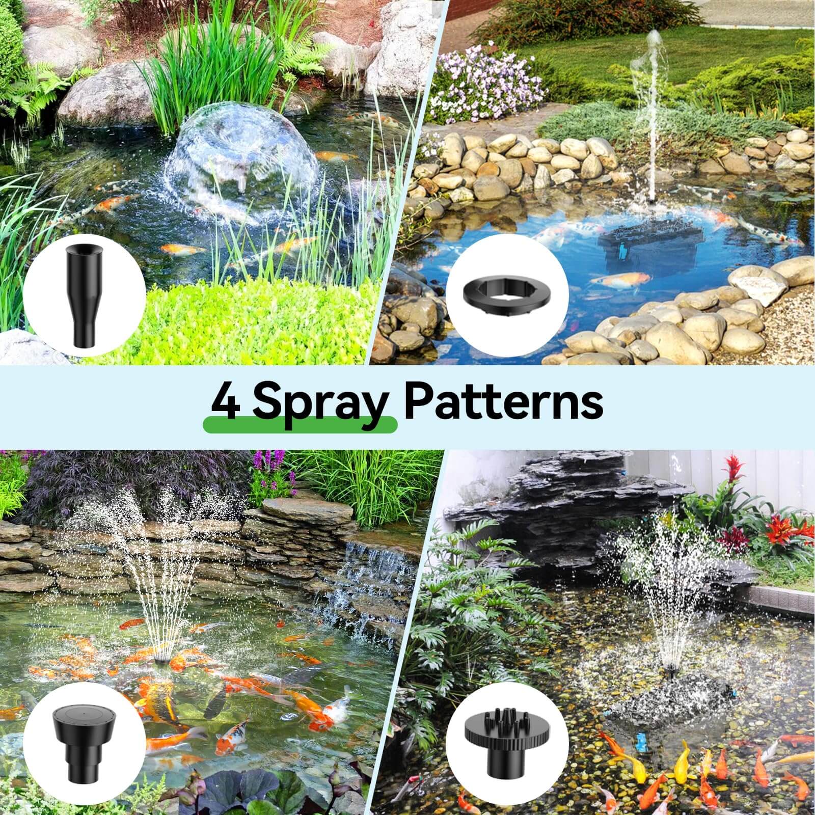 pond filter solar power,solar pond pump filter,solar pond waterfall pump and filter
