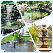 P35539 55W 580GPH Solar Pond Filter & Fountain Kit