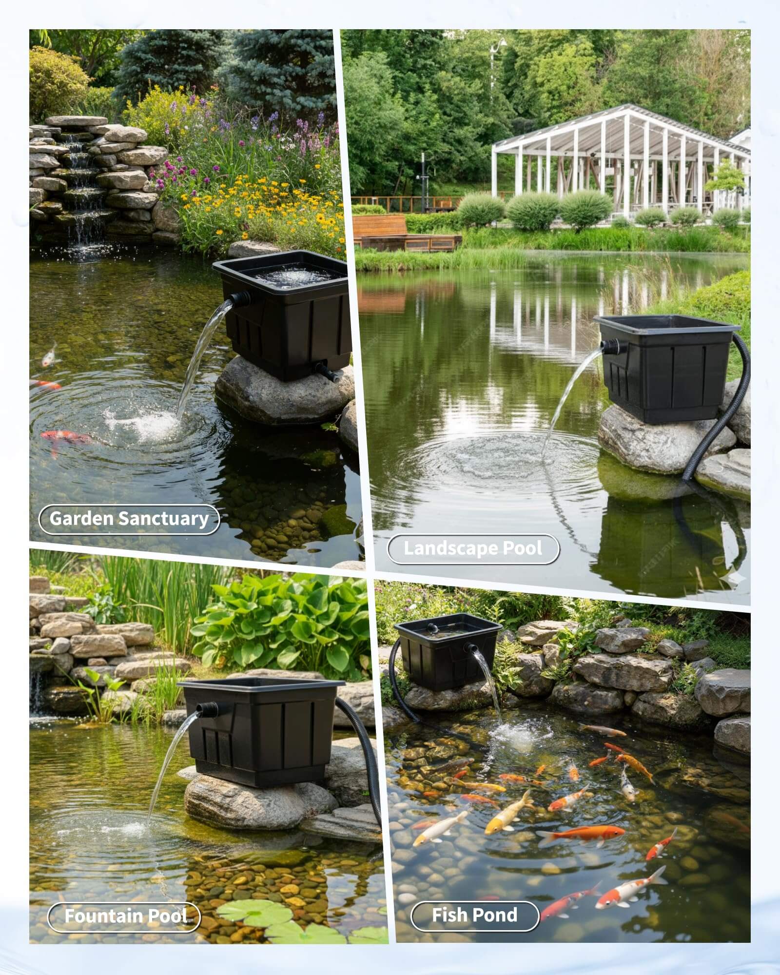 P2580 42W 1200GPH Pond Filter Kit