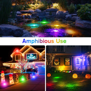 6-Head RGB AC Underwater Pond Lights