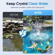 P2326 40W 660GPH AC Pond Filter & Fountain Kit