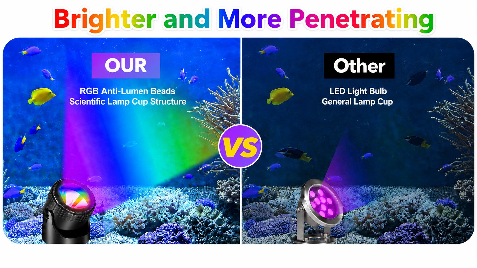 koi pond lights brighter