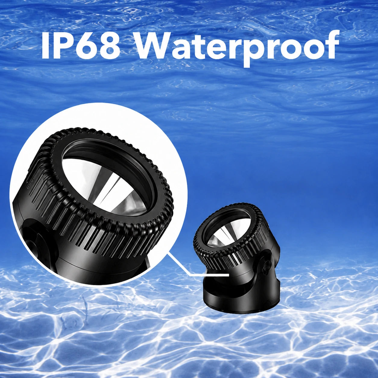 light in pond waterproof
