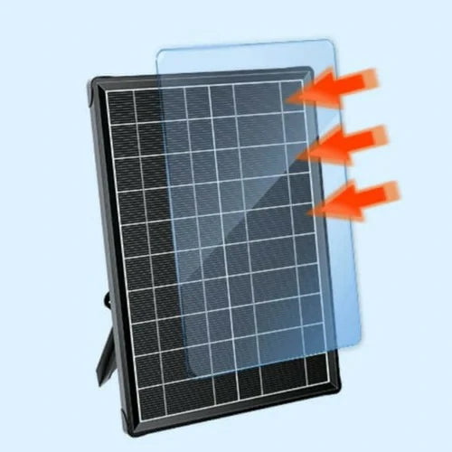 outdoor pond filter solar panel