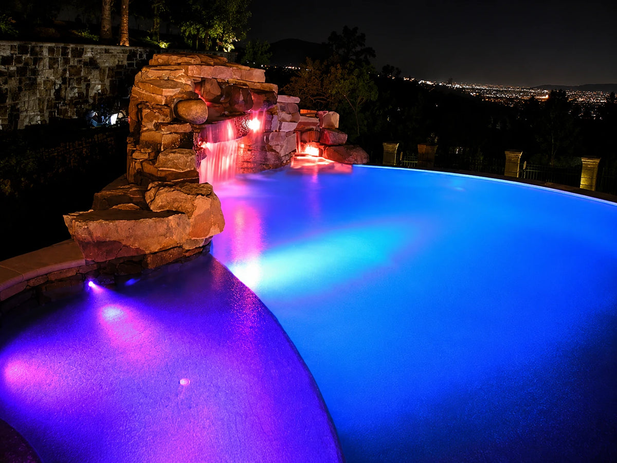 pond lights underwater solar pool