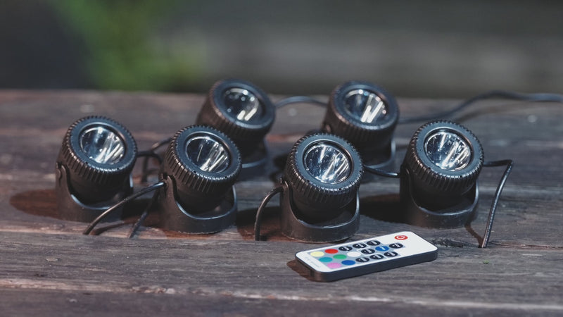 Colored Underwater Electric Pond Lights