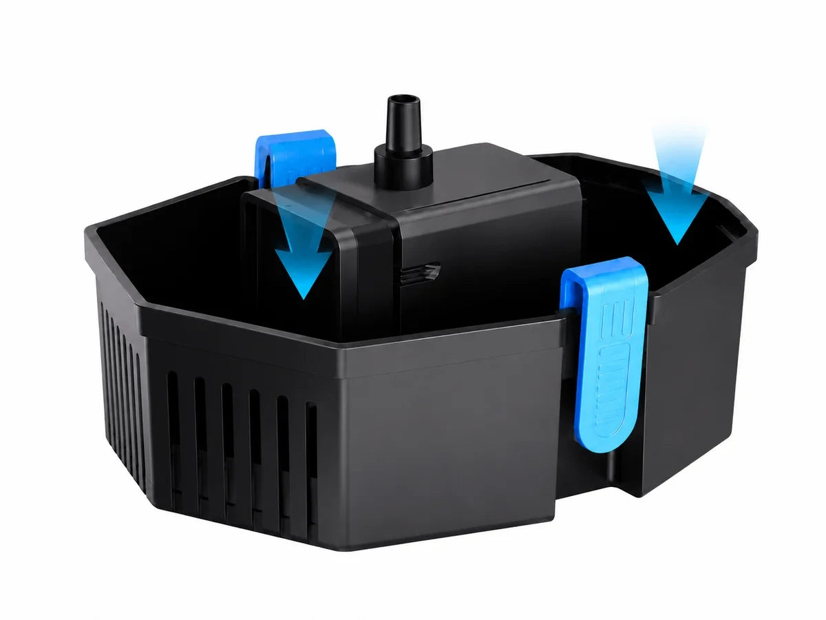 small pond pump and filter solar powered pump