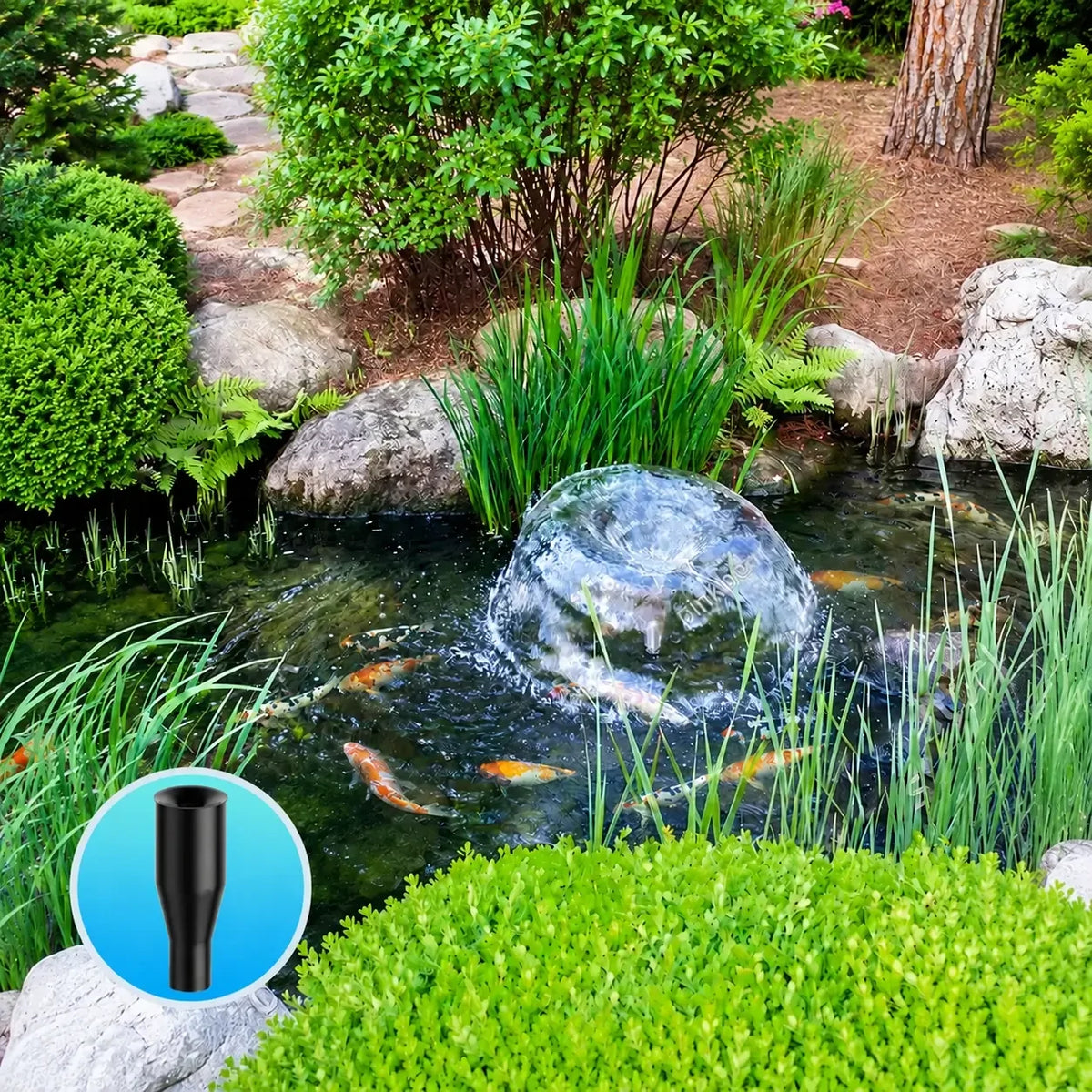 solar filter for pond Fountain Nozzle