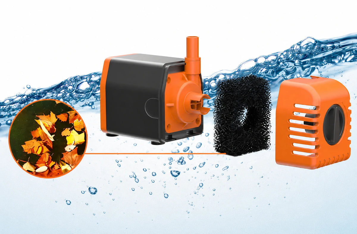 solar fountain pumps filtration