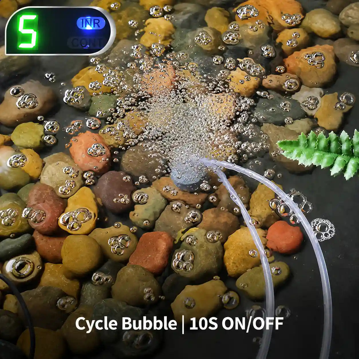 solar pond aeration cycle bubble