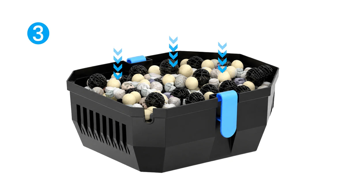 solar pond filter and pump filter material