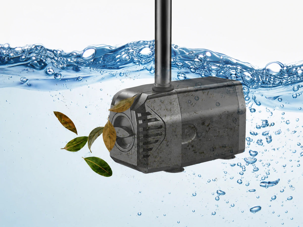 solar pump for a fountain filtration