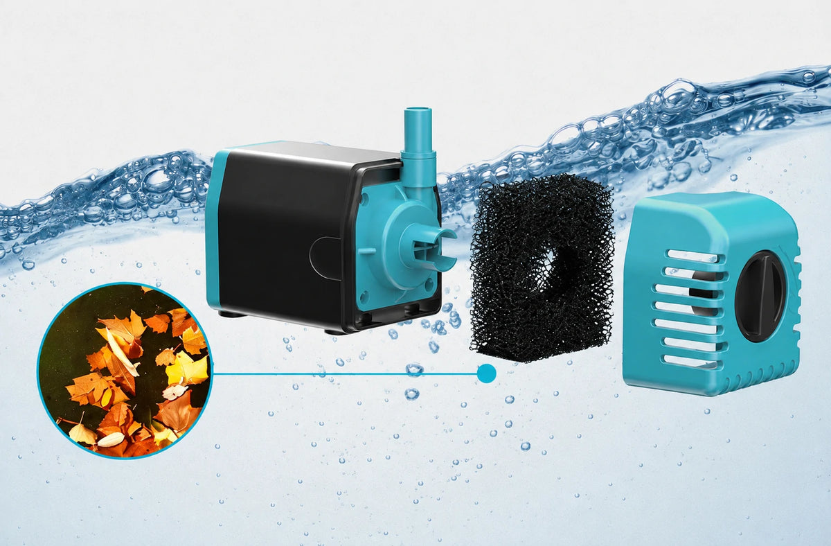 solar pumps for fountains filtration