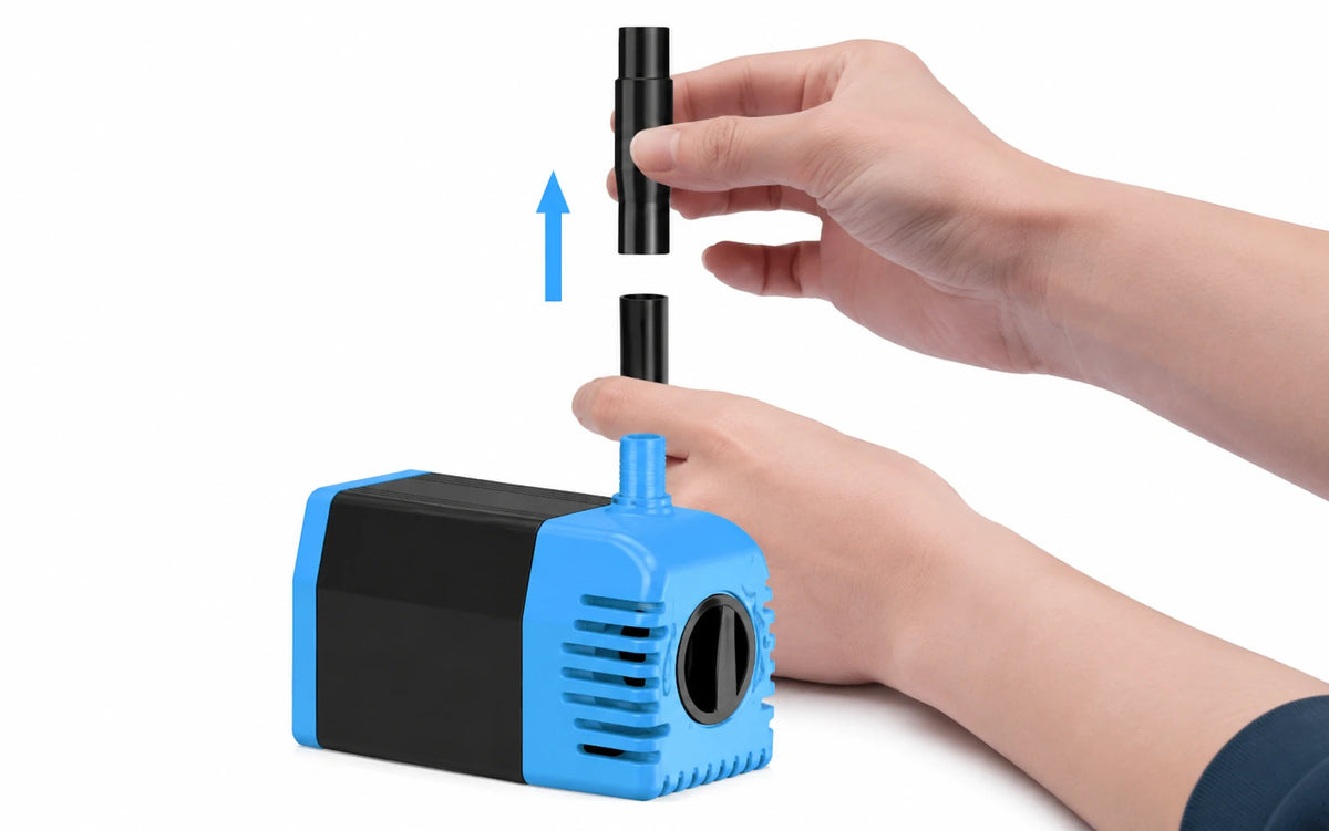 solar small fountain pump assemble