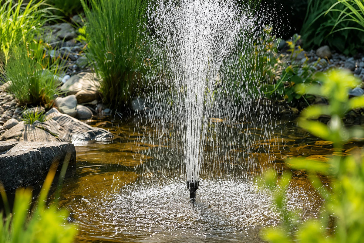 solar power waterfall pump dug in installation methods