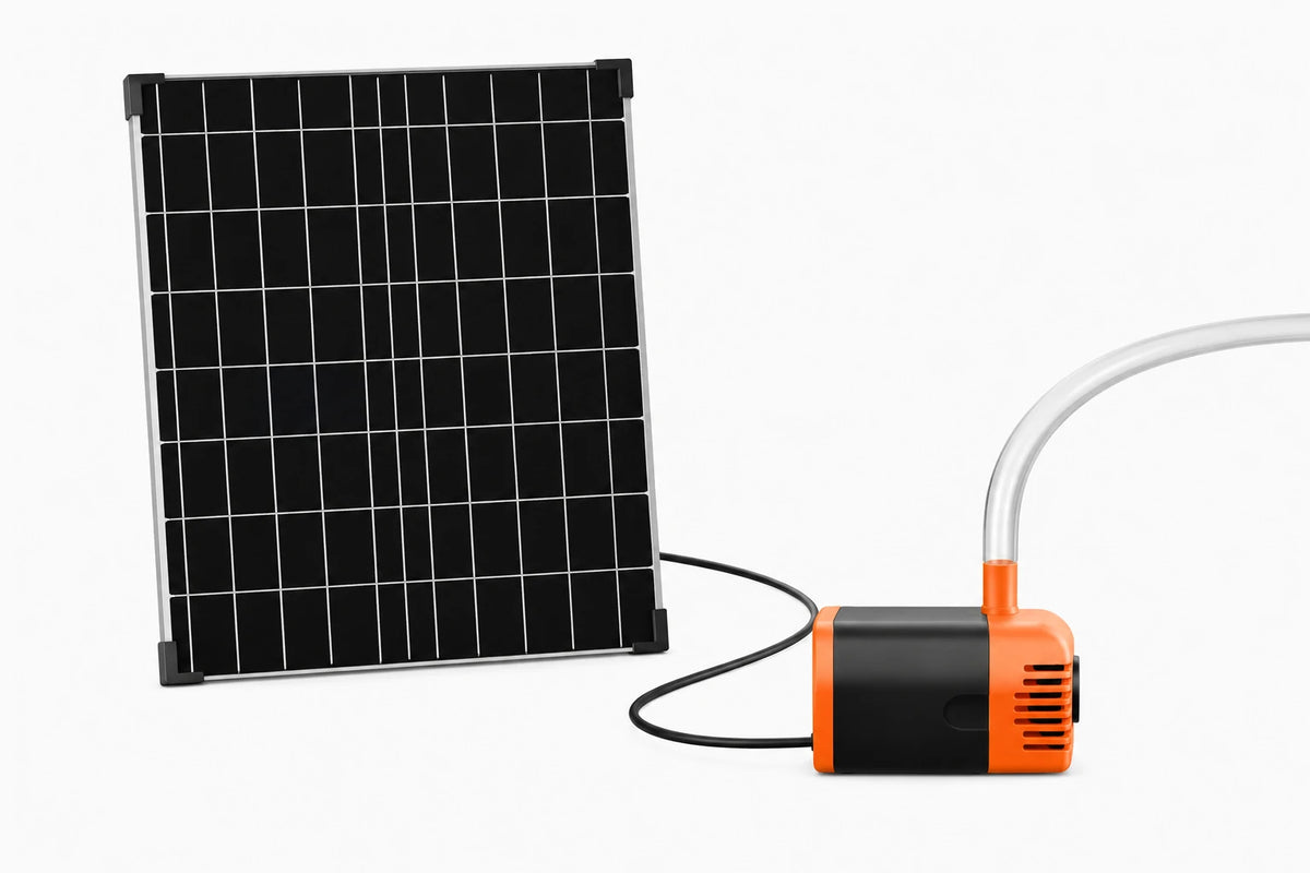 solar water fountain pumps kit