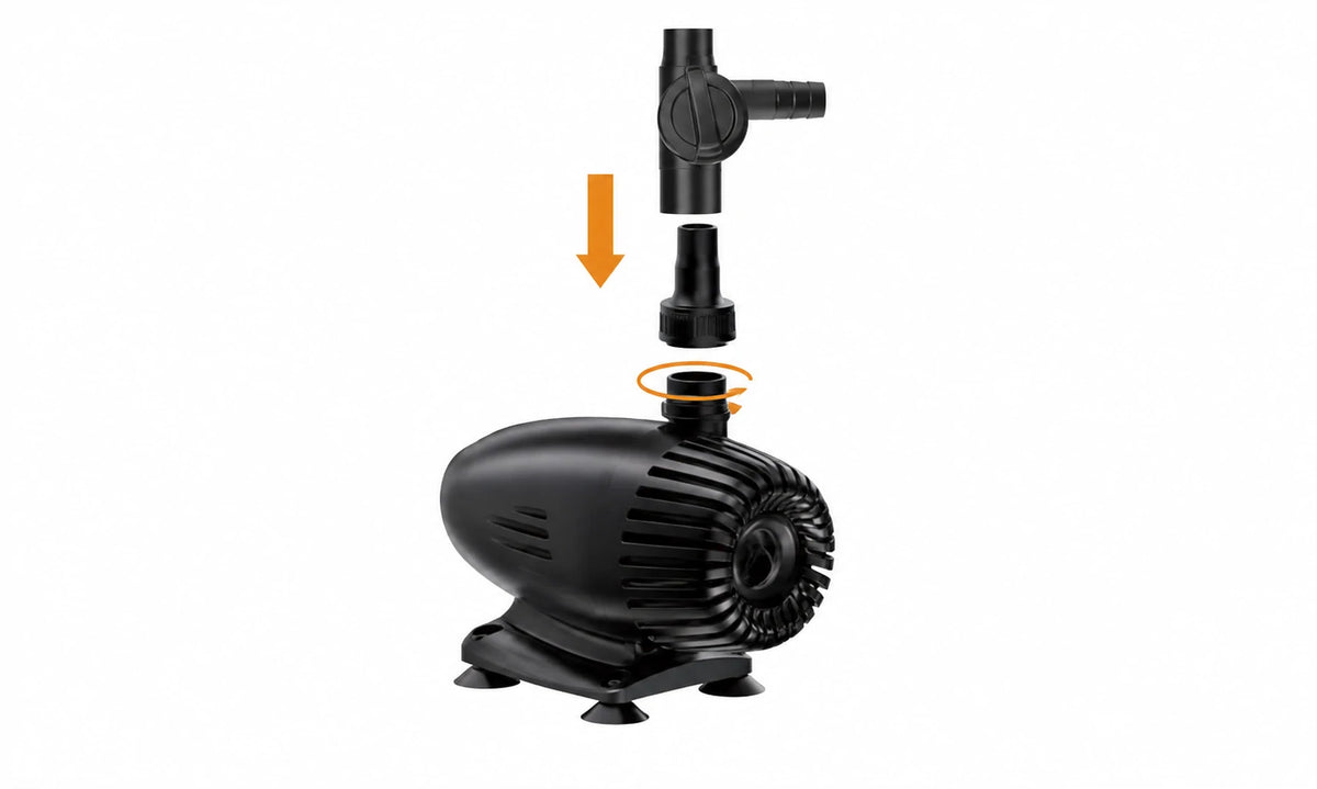 solar water pump fountain installation