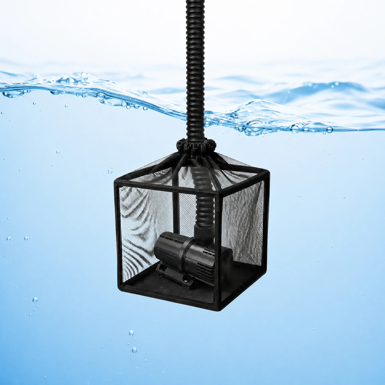 solar waterfall garden submerge bag
